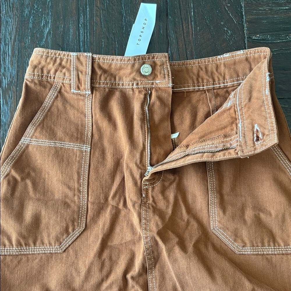 BNWT top shop denim skirt - Picture 5 of 5